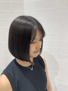 ワンレングスボブ - HEARTS hair's五日市店掲載