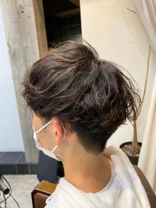 爽やかツーブロック刈り上げ束感アップバング - newi八王子掲載