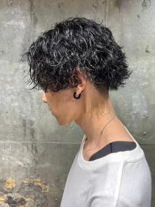 無造作ウェーブパーマ ツイスト　ミディアム - MEN'S SALON alfRed 瑞穂店掲載