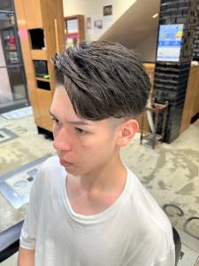 ツーブロ×かきあげ【SHIFT】 - MENS ONLYSALON SHIFT(メンズサロン)掲載