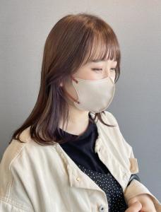 《kitin吉祥寺》インナーラベンダー　ミディアムレイヤー - kitin 吉祥寺掲載