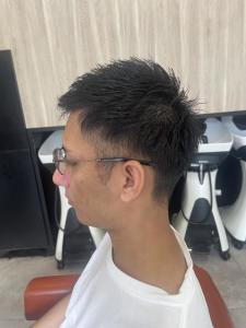 アップバング刈り上げショート - NAP hair &Nalow homme掲載