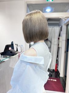 ハイトーンボブ　ミルクティーベージュ【横浜】 - Neolive aim 横浜店掲載