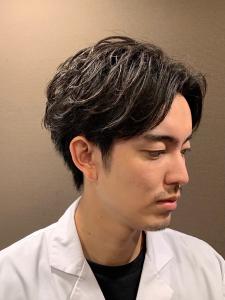 仙台　センターパート　ツーブロック　メンズショート - ヒロ銀座 バーバーショップ 仙台本店【HIRO GINZA BARBER SHOP】掲載