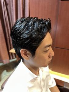 メンズナチュラルパーマ - ヘアーモードキクチ 銀座店掲載