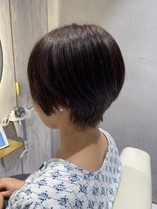 大人ショート×バイオレットカラー - answer BEAUTY SALON掲載