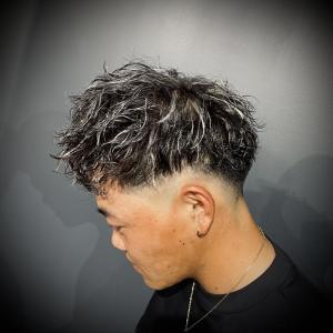 【ホワイトメッシュ&ツイストスパイラルパーマ】 - Love&Hair Breit 関目掲載