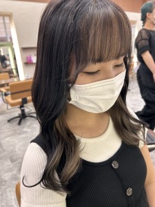 dark greige×beige inner - エイムヘアメイク 横川店掲載