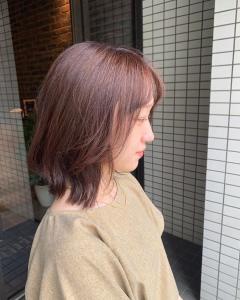 くびれボブ×秋カラー - 半個室型美容室 Sourire 博多店掲載
