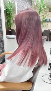 ラベンダービィビィトピンク・ケアブリーチロングヘアー - TOP SHAPE掲載
