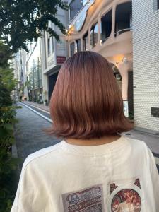 ≪　秋ピンクブラウン×切りっぱなしボブ　≫ - ROMA【ローマ】銀座店掲載