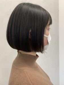 丸みボブ福岡20代30代40代 - 半個室型美容室 Sourire 春日店掲載