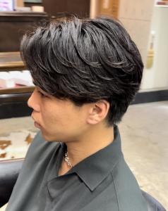 毛流れニュアンスパーマ - 男性専門美容室 growth 天神店掲載