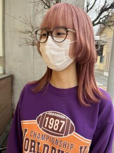 サクラ色ピンク 2ブリーチ - EMU international 春日部本店掲載