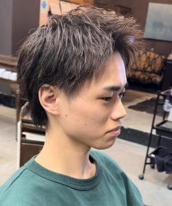 スパイキーショートウルフ - 男性専門美容室 growth 天神店掲載
