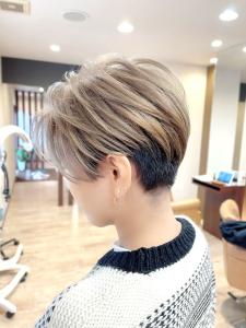 ２セクション透明感＋韓国ショート