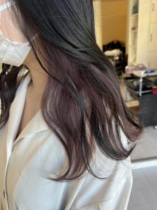 濃いめパープル！ - K&K hair design つつじが丘店掲載