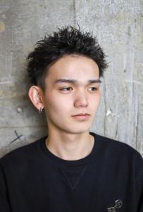 ツーブロック　束感スパイラル　波巻き　メンズカット - MEN'S SALON alfRed 平針店掲載