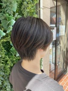 オリーブベージュ/ショートヘア/透明感カラー/横浜 - ＣＲＥＡ能見台掲載