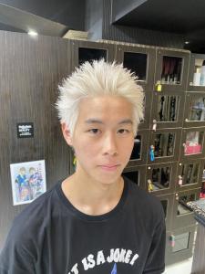 メンズ/スパイキーショート/ホワイト【錦糸町北口】 - prize 錦糸町店掲載