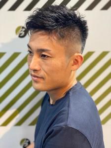 ワンセクションアップバンクショート - BARBER-BAR 四谷店掲載