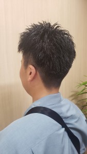 刈り上げツーブロックスタイル(スパイキーショート風) - 新理容 一胤掲載