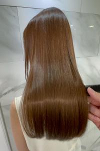 BERRY/美髪/ストレート/髪質改善/ミルクティーアッシュ - hairs BERRY 長住店掲載