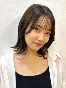 外ハネボブ　アッシュブラック　　10代20代　顔周りカット - Broaden by anon掲載