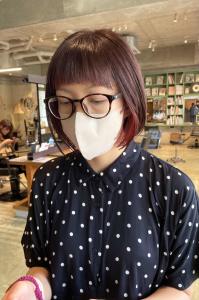 【インナーカラー◎】ミニボブ×インナーカラー - COLETTE 【コレット】掲載