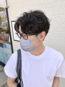 【ARCH 竹田】センターパート　スパイラルパーマ - ARCH ブランチ岡山北長瀬掲載