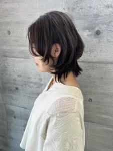 【天神】ルーズウェーブ/ショートウルフ/グレージュ☆山之内 - SARA BEAUTY×LIFESTYLE掲載