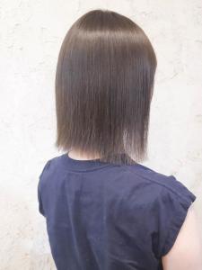 【flor 戸塚】*切りっぱなしボブ+ミルクティーアッシュ* - Flor_戸塚掲載