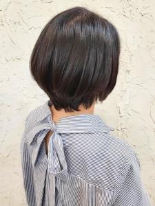 【flor 戸塚】*大人前下がりショート+アッシュブラウン* - Flor_戸塚掲載