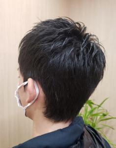 ナチュラル耳だしヘアスタイル - 新理容 一胤掲載