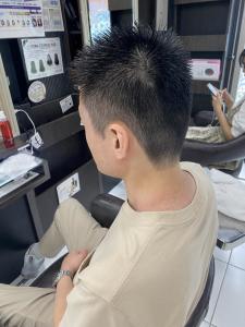 30代40代スパイキー刈り上げメンズスタイル【錦糸町北口】 - prize 錦糸町店掲載