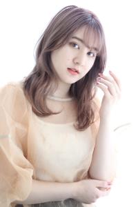 顔周りレイヤー×透明感ピンクベージュ/20代30代40代 - hair+resort lagoon掲載