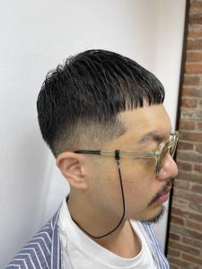 モード系にクロップ - HIRO GINZA BARBER SHOP 川崎掲載