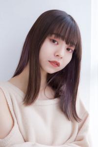 マロンブラウン×インナーパープル - kirak 薬院店掲載
