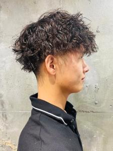 束感　ツイストパーマ　ツーブロック　波巻きパーマ - MEN'S SALON alfRed 瑞穂店掲載