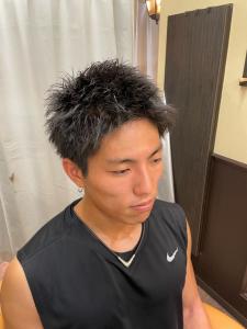 スパイキーショート - BARBER Chos メンズトータルビューティ掲載