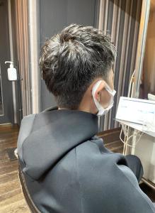 メンズショートレイヤー・韓国風アンニュイパーマ - hair＆make egerie掲載