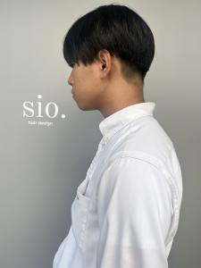 メンズも自然な縮毛矯正 - Sio. hair掲載