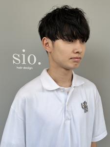 王道マッシュショートメンズ - Sio. hair掲載