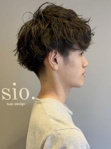 メンズおすすめツイストスパイラルパーマ - Sio. hair掲載