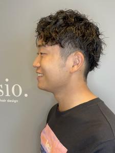 メンズショートツイストスパイラルパーマ - Sio. hair掲載