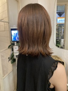 2023年大人気外ハネ肩レングス結べる長さのボブ豪徳寺梅ヶ丘 - CHAINON掲載