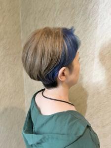 フロントブリーチカラー　アッシュ - SUPER CUT 鳥居前店掲載