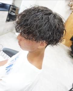 メンズ波巻きパーマスタイル - hair teria ryu 大塚掲載