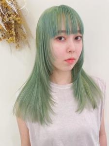 ブリーチペールカラー　ミントグリーン - marju銀座掲載