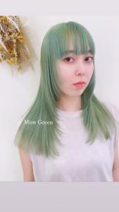 ブリーチペールカラー　ミントグリーン - marju銀座掲載